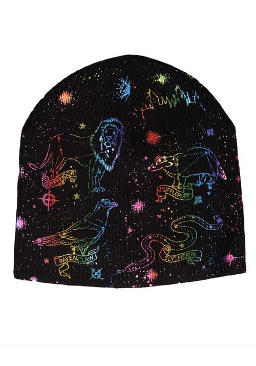 Emblem Hogwarts House Constellations Knit Hat - US 5173