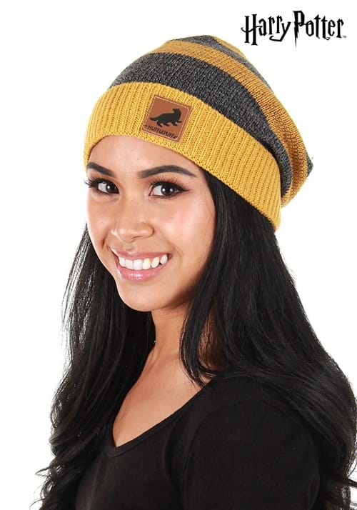 Harry Potter Hufflepuff Heathered Knit Beanie - US 7084