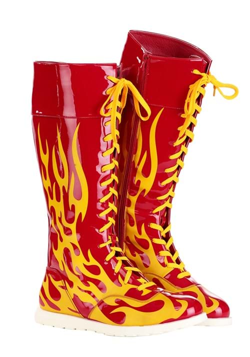 Hulk Hogan Wrestling Boots for Men - US 6086