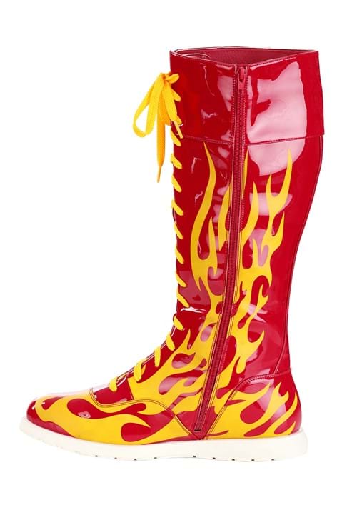 Hulk Hogan Wrestling Boots for Men - US 6086