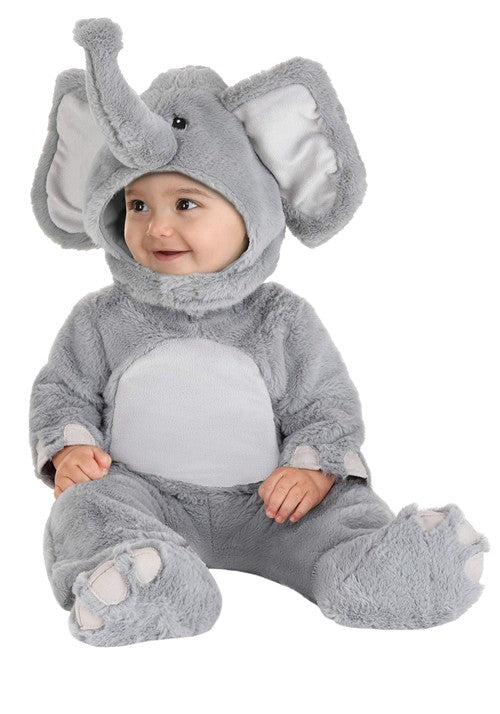 Adorable Elephant Costume for Infants - US 8586