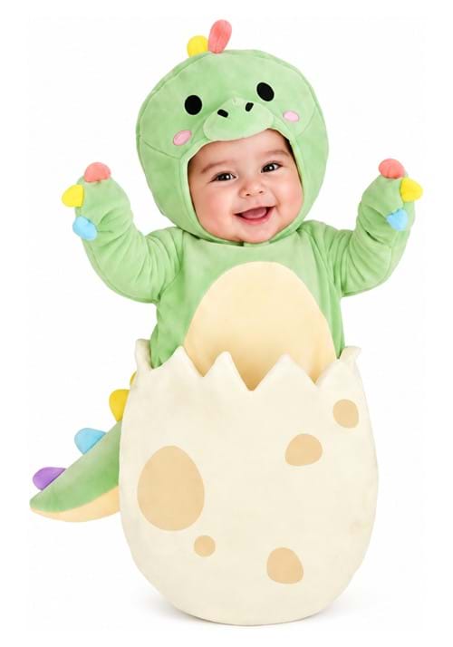 Infant Darling Dino Costume Bunting - US 5277