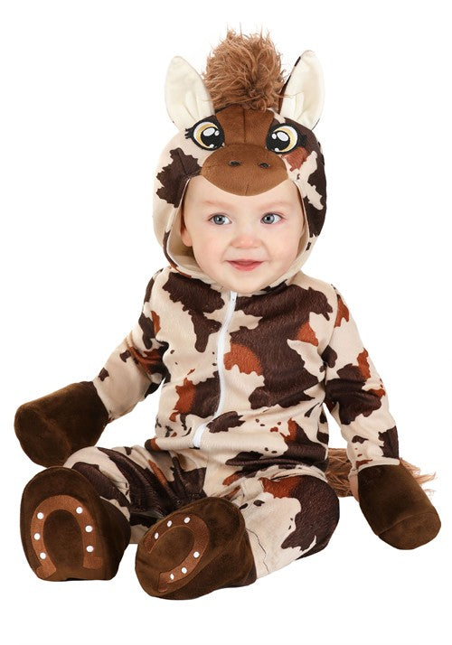 Infant Deluxe Brown Spotted Horse Costume - US 0523