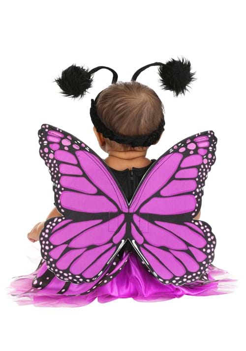 Girl's Purple Butterfly Costume for Infants - US 3122
