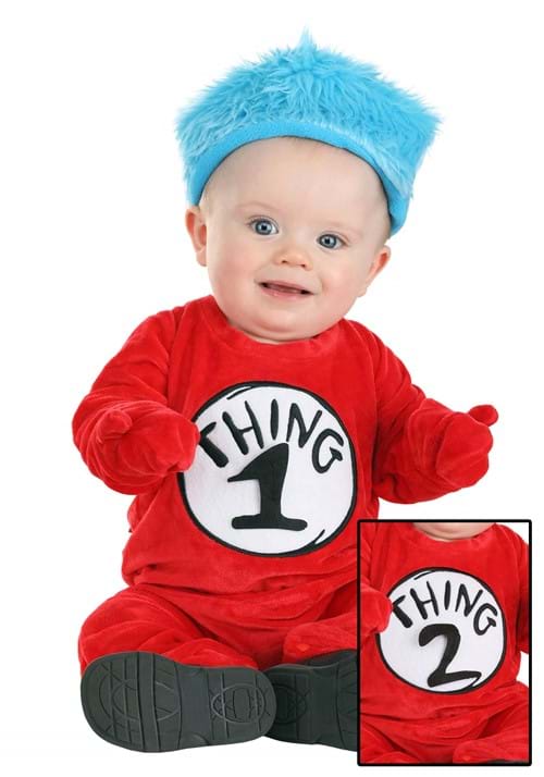 Thing 1 and 2 Costume for Infants - US 0583
