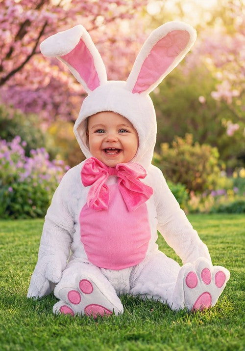 White Bunny Baby Costume for Infants - US 8504