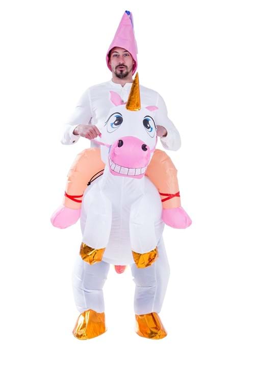 Inflatable Unicorn Ride-On Costume - US 3677