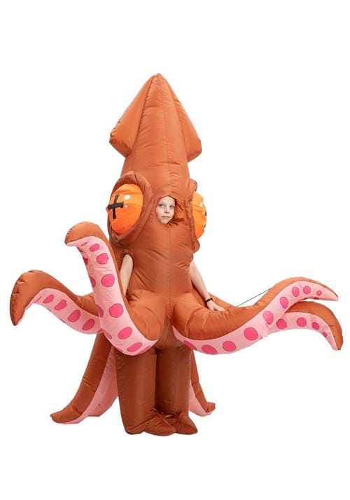 Inflatable Kid's Giant Squid Costume - US 6667
