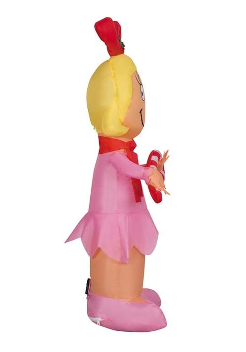4FT Inflatable Cindy Lou Who with Candy Cane Decoration - US 6240