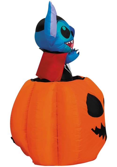 5FT Inflatable Vampire Stitch in Pumpkin Decoration - US 3130