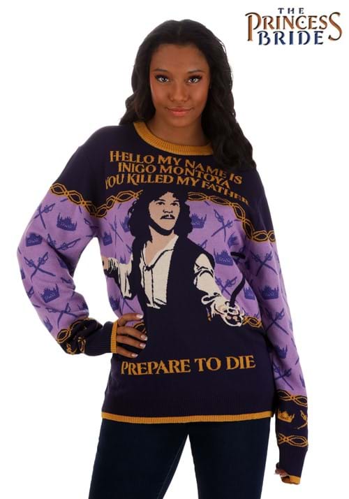 Inigo Montoya Princess Bride Sweater for Adults - US 8575