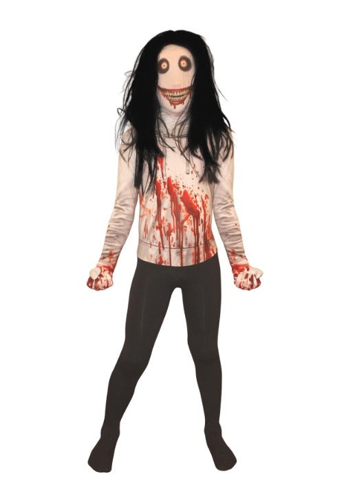 Creepy Killer Morphsuit Costume for Kids - US 4713