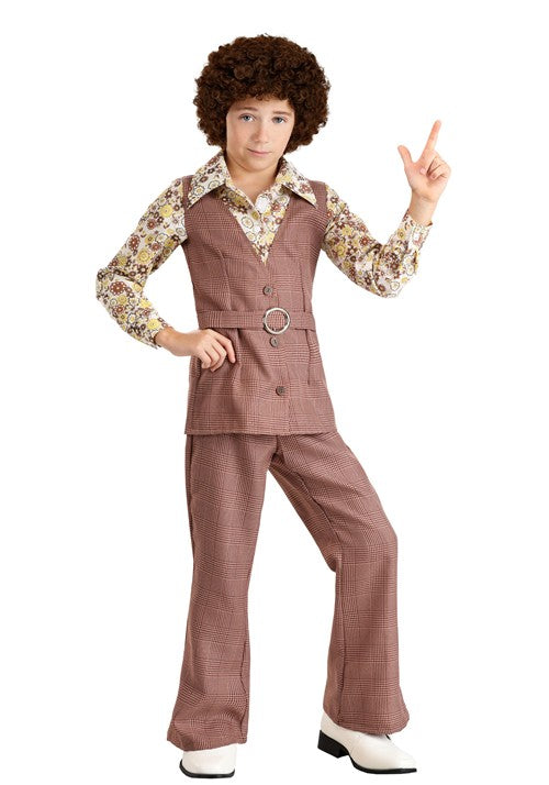70's Vest Kid's Costume - US 5792