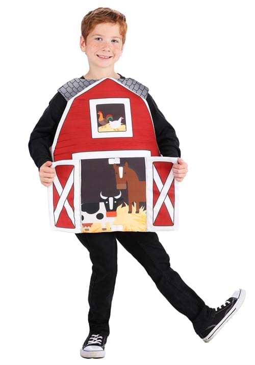 Big Red Barn Costume for Kids - US 2227