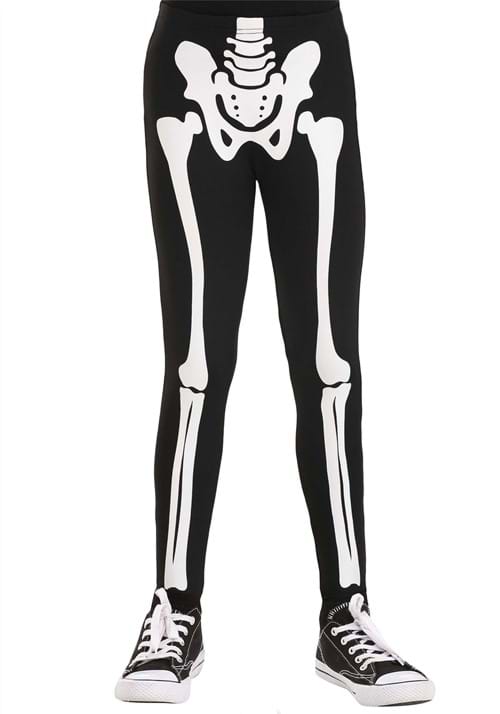 Costume Skeleton Leggings for Kids - US 6276