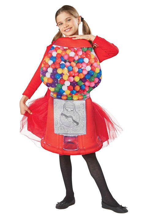Colorful Gumball Machine Costume for Girls - US 2223