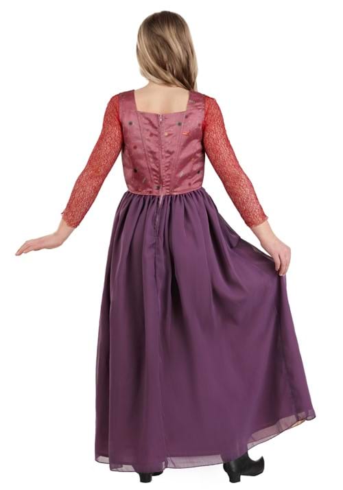 Deluxe Disney Hocus Pocus Girl's Sarah Sanderson Costume - US 5634