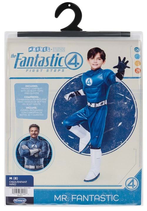 Boy's Deluxe Fantastic 4 Mr. Fantastic Costume - US 7155