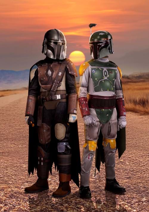 Kid's Deluxe Star Wars Boba Fett Costume - US 8082
