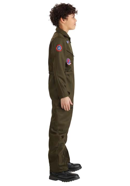 Top Gun Deluxe Flight Suit Costume for Kids - US 7189