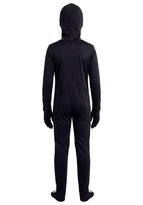 Kid's Glow in the Dark Skeleton Costume Onesie - US 8735