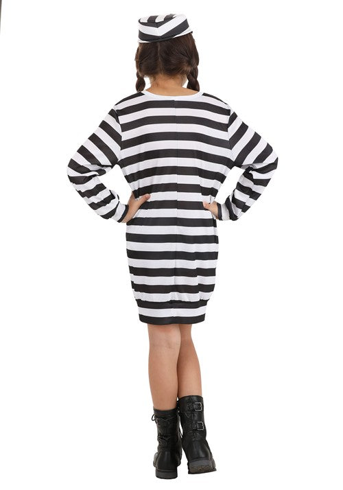 Great Escape Prisoner Costume for Girls - US 1068