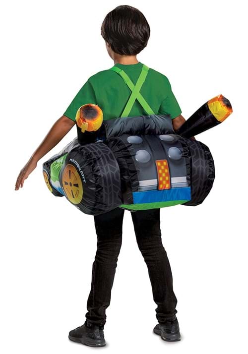 Inflatable Yoshi Kart Costume for Kids - US 6736