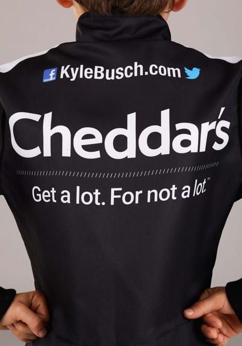 Kyle Busch Cheddars Uniform NASCAR Costume for Kids - US 5280