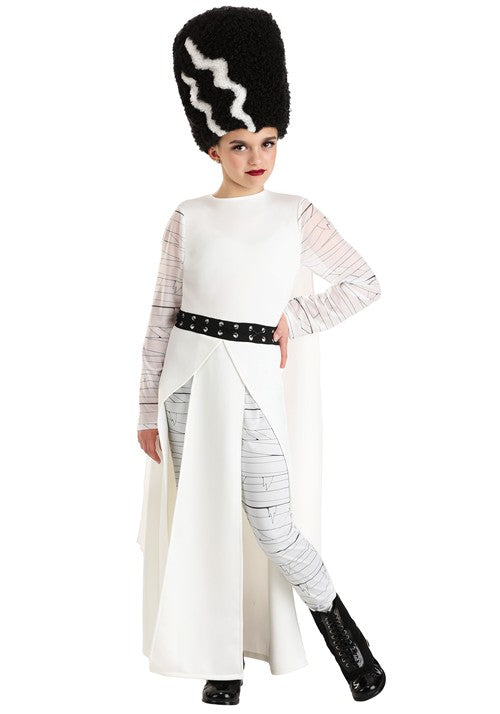 Girl's Modern Bride of Frankenstein Costume Dress - US 8517