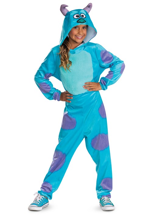 Kid's Monsters Inc Classic Sulley Jumpsuit Costume - US 0146
