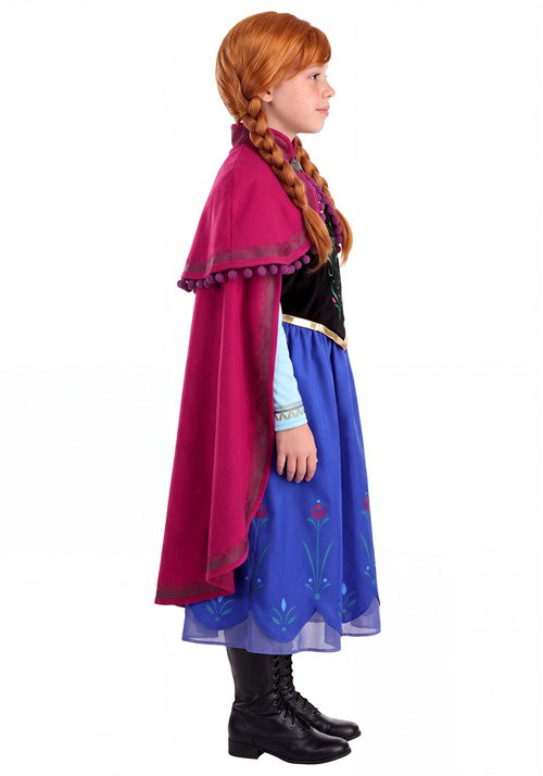 Girl's Premium Disney Frozen Anna Costume - US 1077