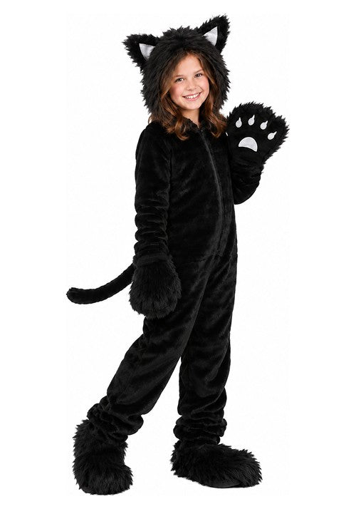Kid's Purrfect Black Cat Costume - US 5362