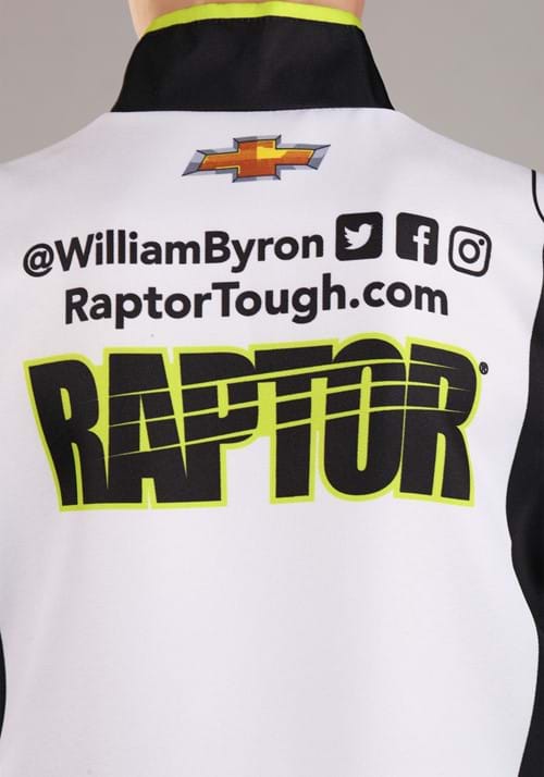 William Byron Raptor Uniform NASCAR Kid's Costume - US 9180