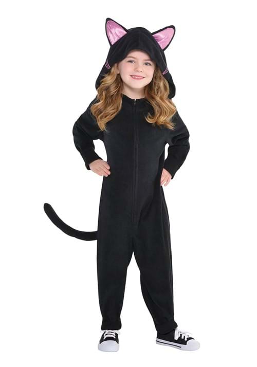 Kid's Zipsters Zipster Black Cat Costume - US 5903