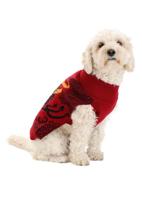 Red Krampus Holiday Pet Sweater - US 2754