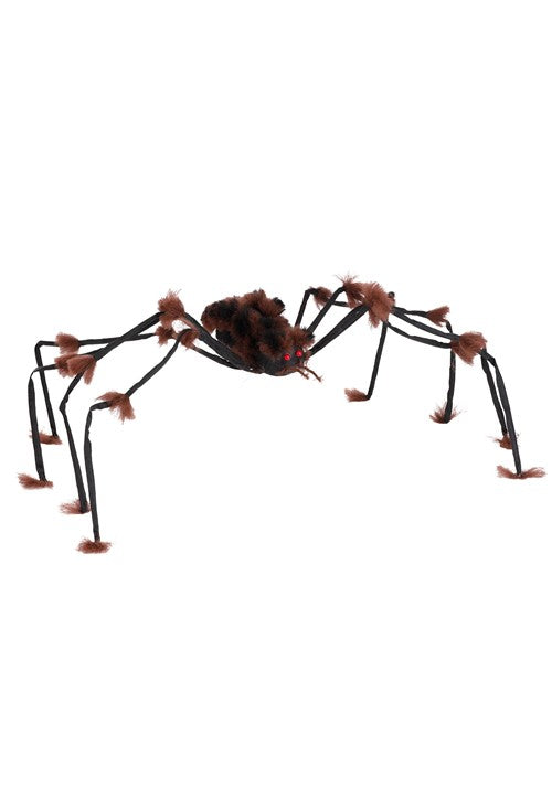 20-Inch Large Hairy Brown Spider Decoration - US 4841