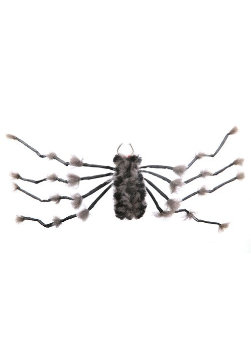 20-Inch Large Hairy Gray Spider Decoration - US 6949