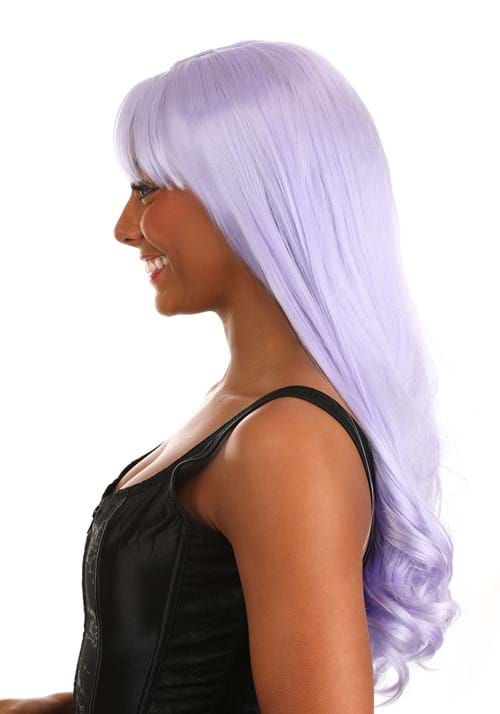 Light Purple Long Wavy Wig for Women - US 3346