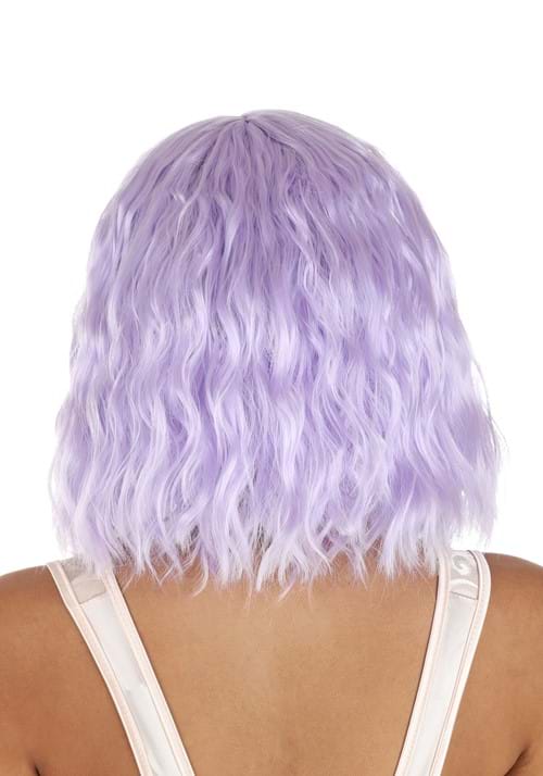 Light Purple Wavy Wig for Women - US 6407