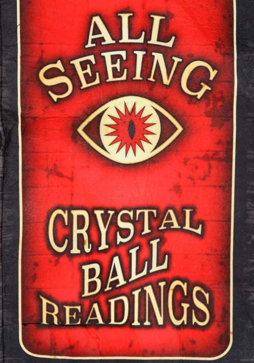 Light Up Fortune Teller Booth Costume for Adults - US 7763