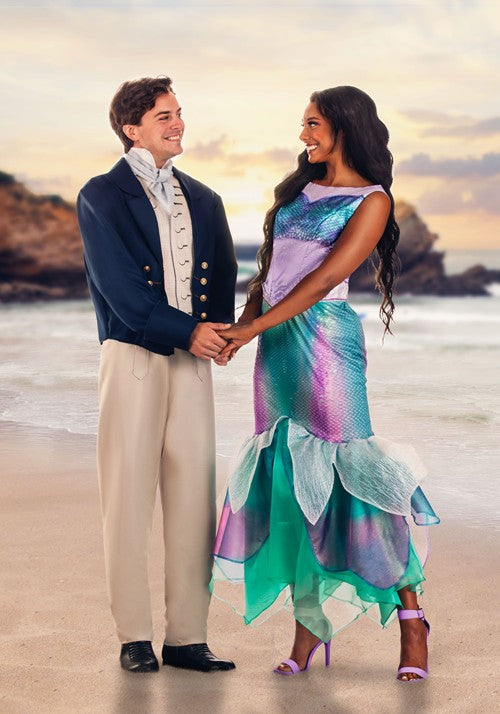 Little Mermaid Live Action Deluxe Prince Eric Men's Costume - US 2511