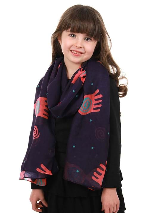 Luna Lovegood Spectrespecs Purple Lightweight Scarf - US 8883