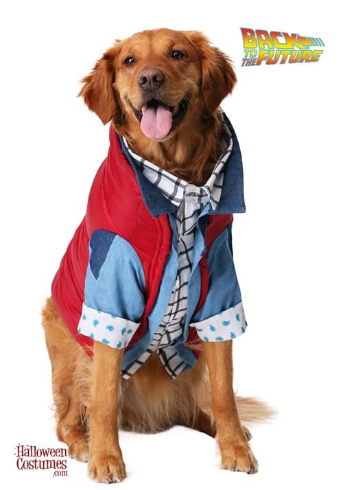Marty McFly Dog Costume Back to the Future - US 8435