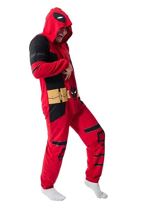 Marvel Deadpool Cosplay Adult Union Suit Costume - US 5525