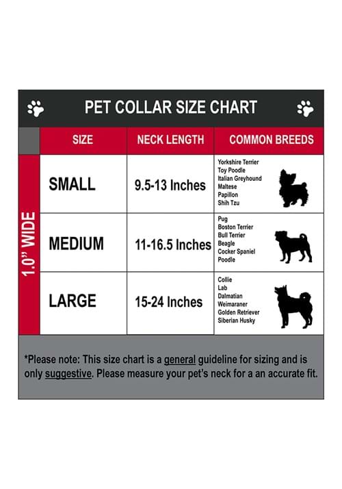 Marvel Red Logo Dog Collar - US 2004