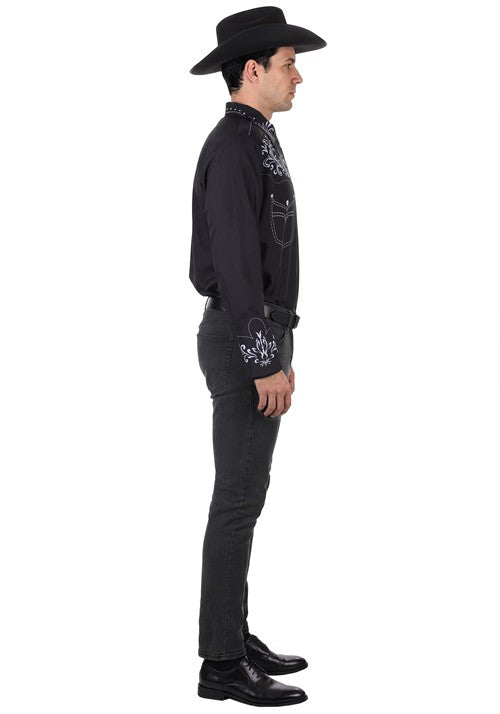 Men's Deep Dark Musician Costume - US 9812