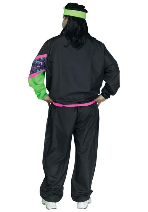 Plus Size 80's Track Suit Costume for Men - US 0264