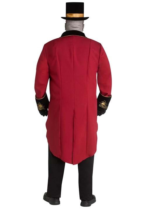 Plus Size Skeletal Ringmaster Costume for Men - US 8274