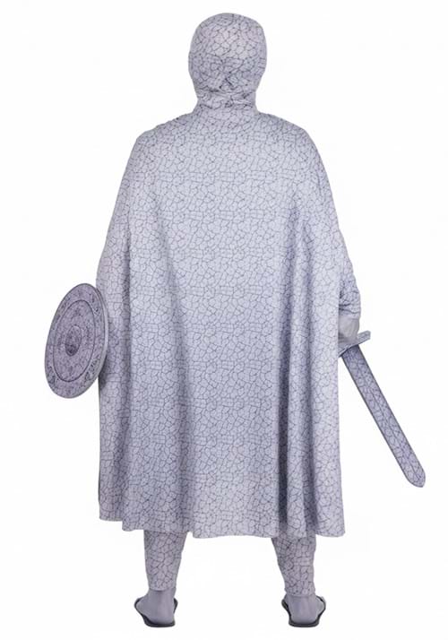 Plus Size Turned to Stone Warrior Men's Costume - US 6369