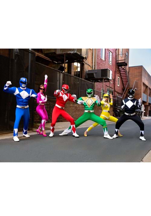 Power Rangers Blue Ranger Men's Muscle Costume - US 4922